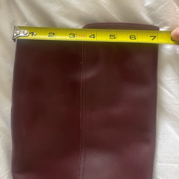 Banana Republic Burgundy Boots 8.5 - Picture 3 of 4